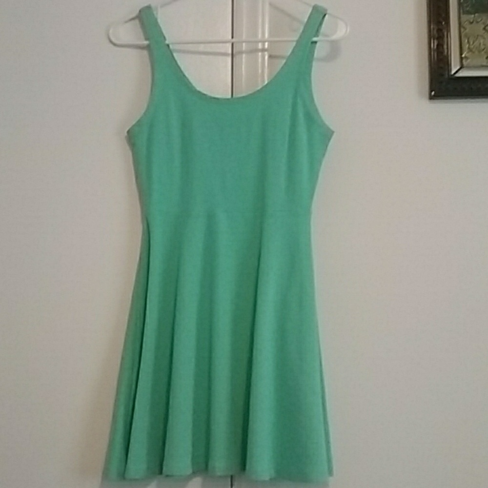 Express mini dress mint green